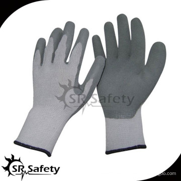 SRSAFETY Gauge Grey Gray Polycotton Liner Cubierto Gris guantes de látex